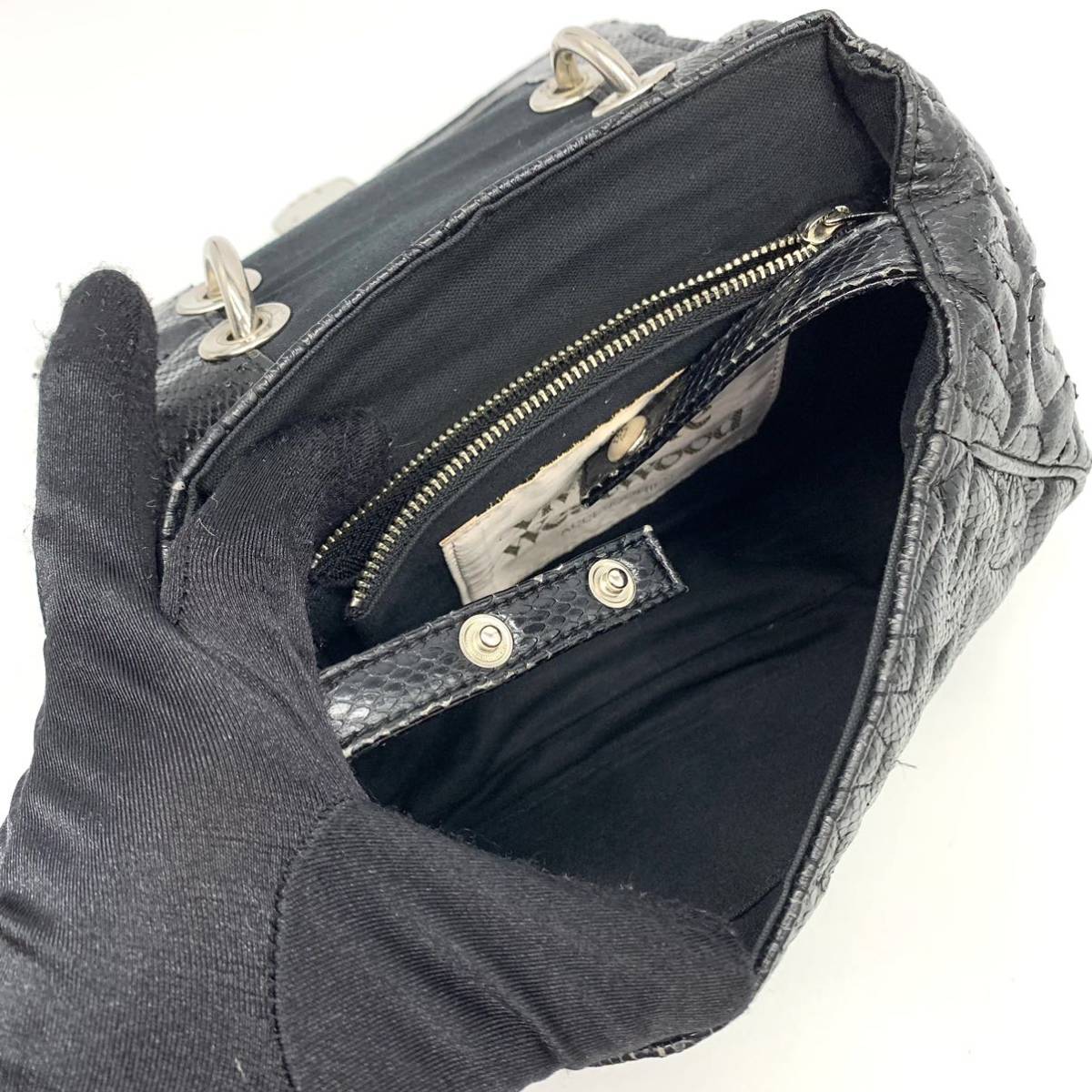 1円○高級品○Vivienne Westwood ヴィヴィアンウエストウッド パイソン