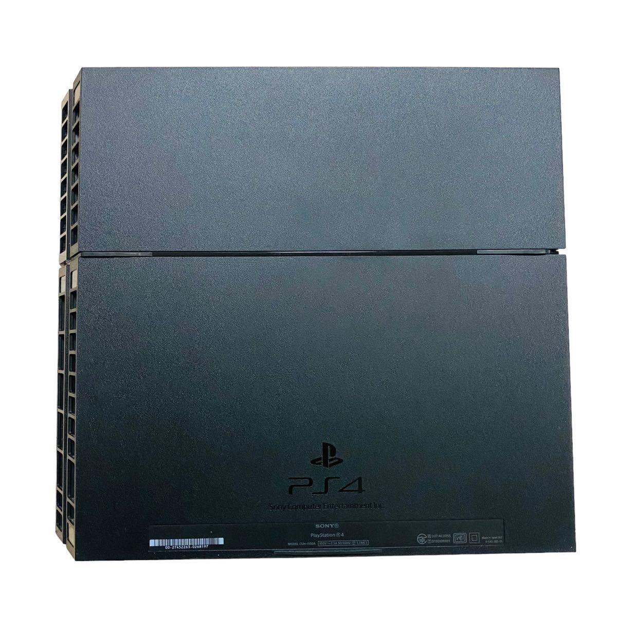 【動作確認済】PS4 SONY ソニー PlayStation4 CUH-1100A ジェット ブラック Jet Black プレ4 プレステ4「Y36」_3