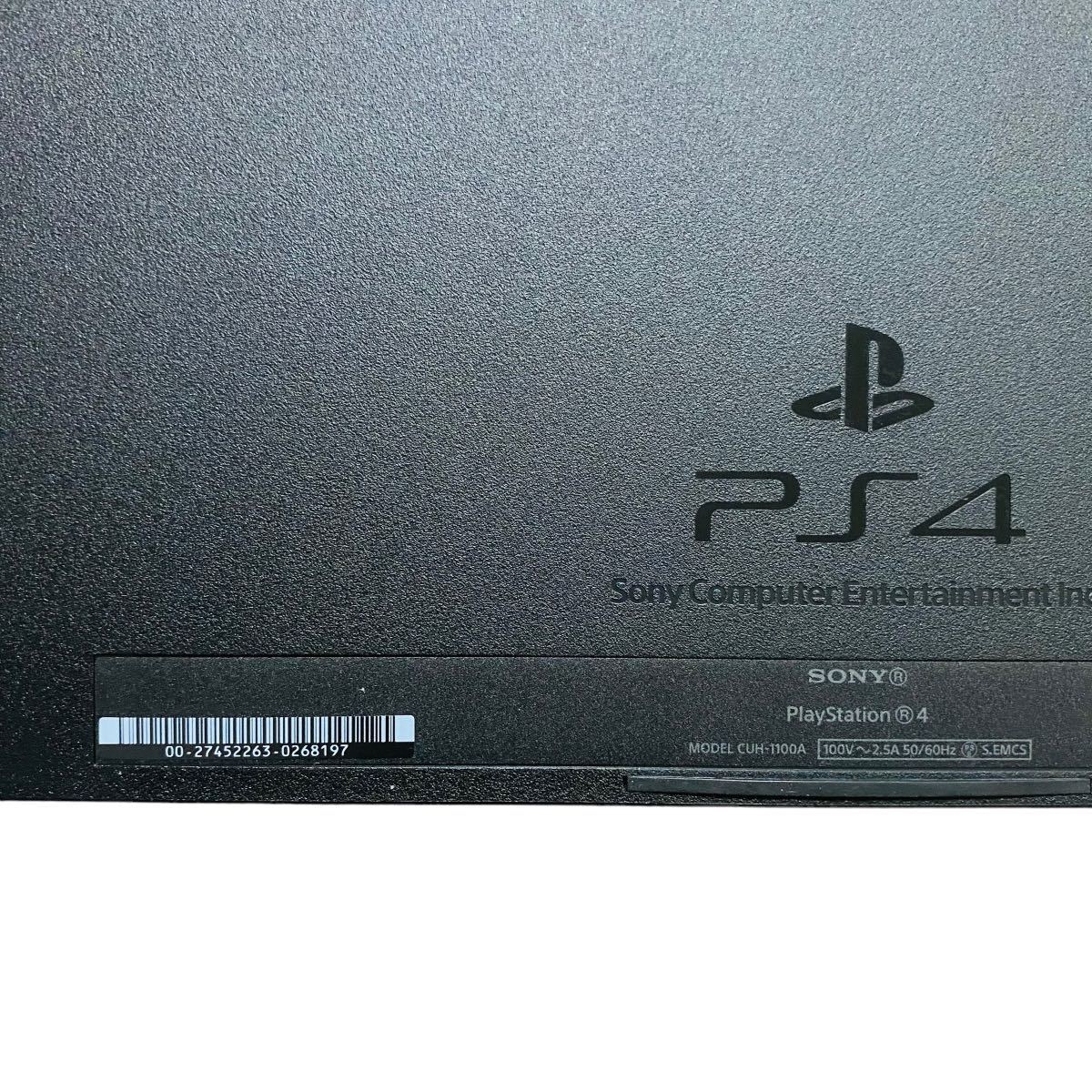 【動作確認済】PS4 SONY ソニー PlayStation4 CUH-1100A ジェット ブラック Jet Black プレ4 プレステ4「Y36」_4