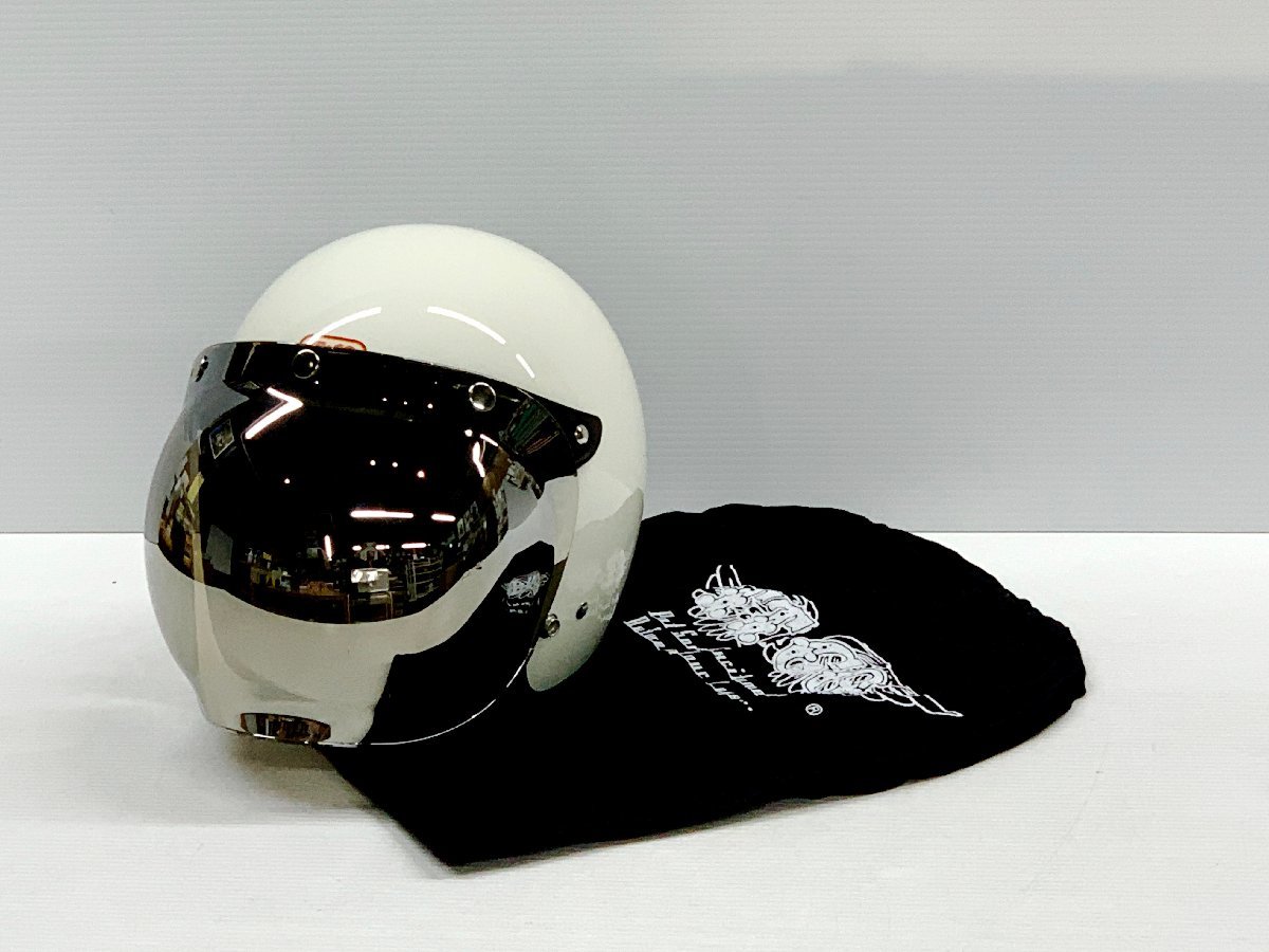 IZU【中古美品】 TT&CO スーパーマグナム ジェットヘルメット TT05