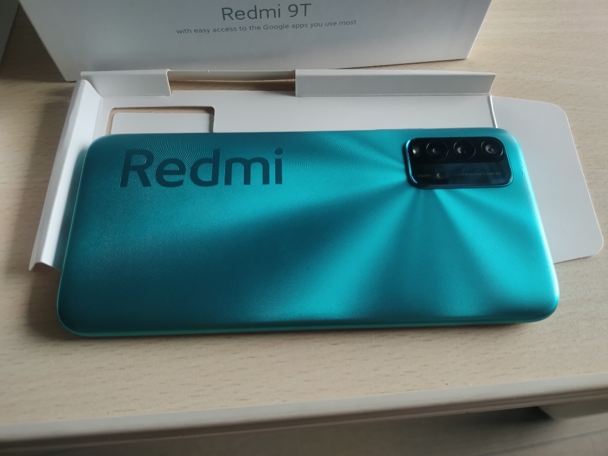 ①新品、未使用 Xiaomi redmi Note9T ブラック SIMフリー 【公式通販】