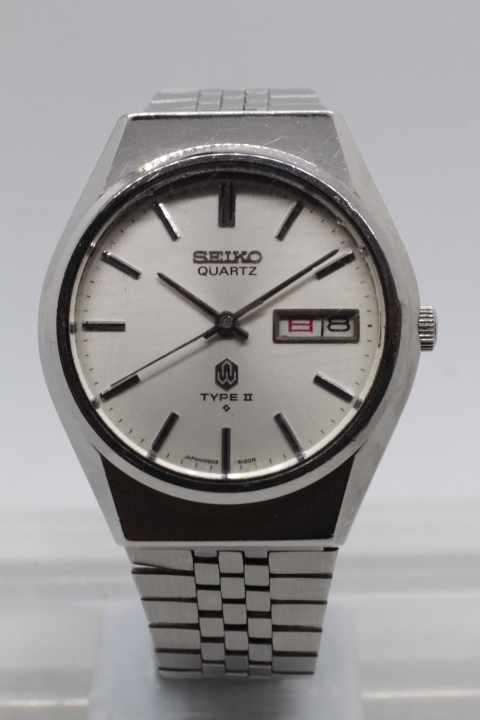 SEIKO】TIPEⅡ QUARTZ 0903-8120 STAINLESS STEEL JAPAN A 中古品時計