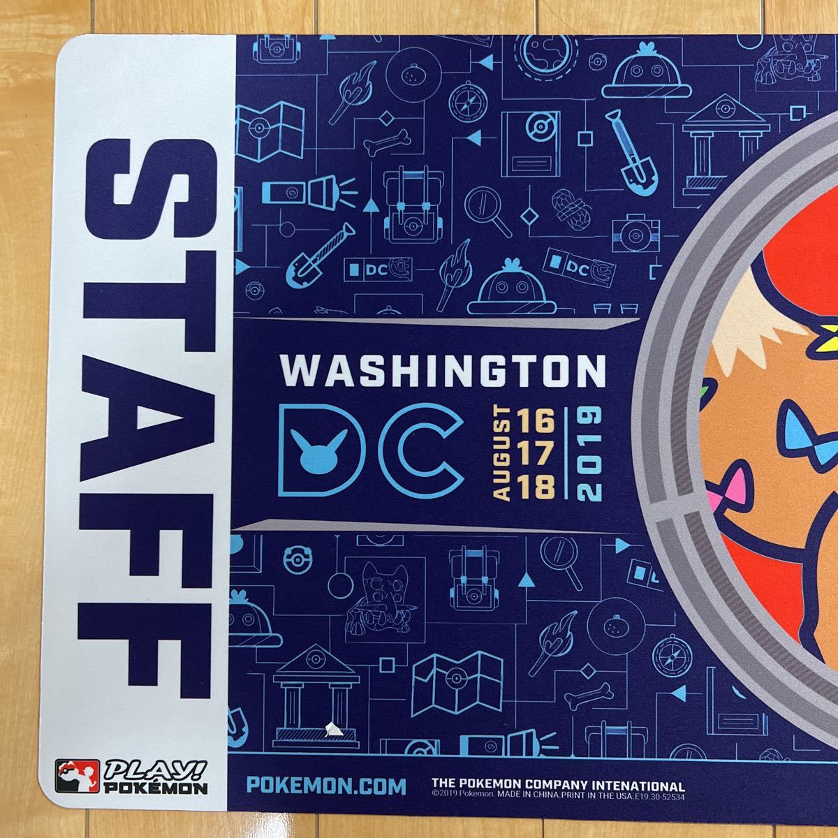 ポケモン プレイマット WCS2019イーブイ