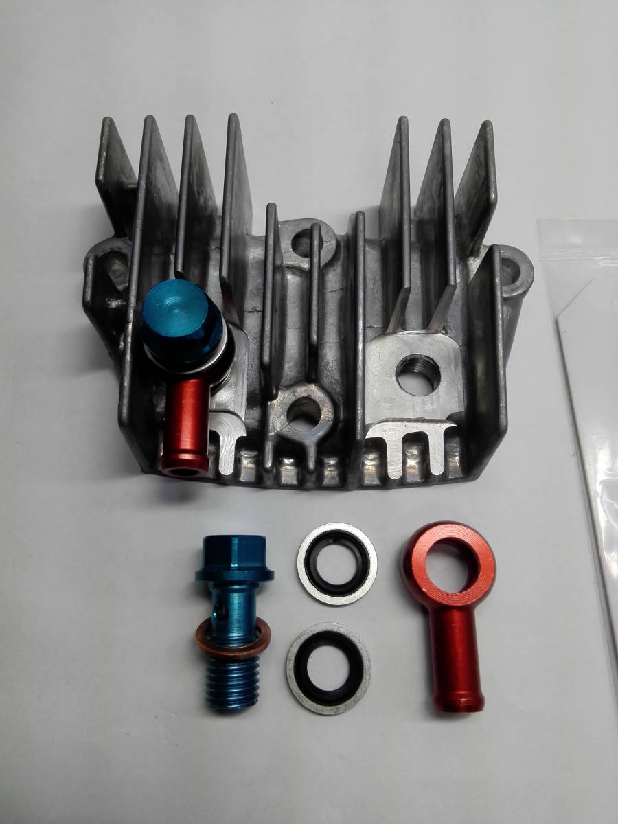 ct110 ハンターカブ JD01 オイルクラー用オイル取り出し口 【公式通販】