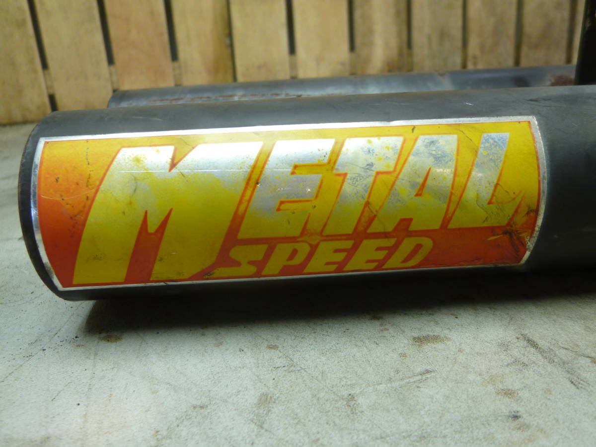 VTR250 （MC33） 社外 マフラー メタルスピード(マフラー本体（社外 