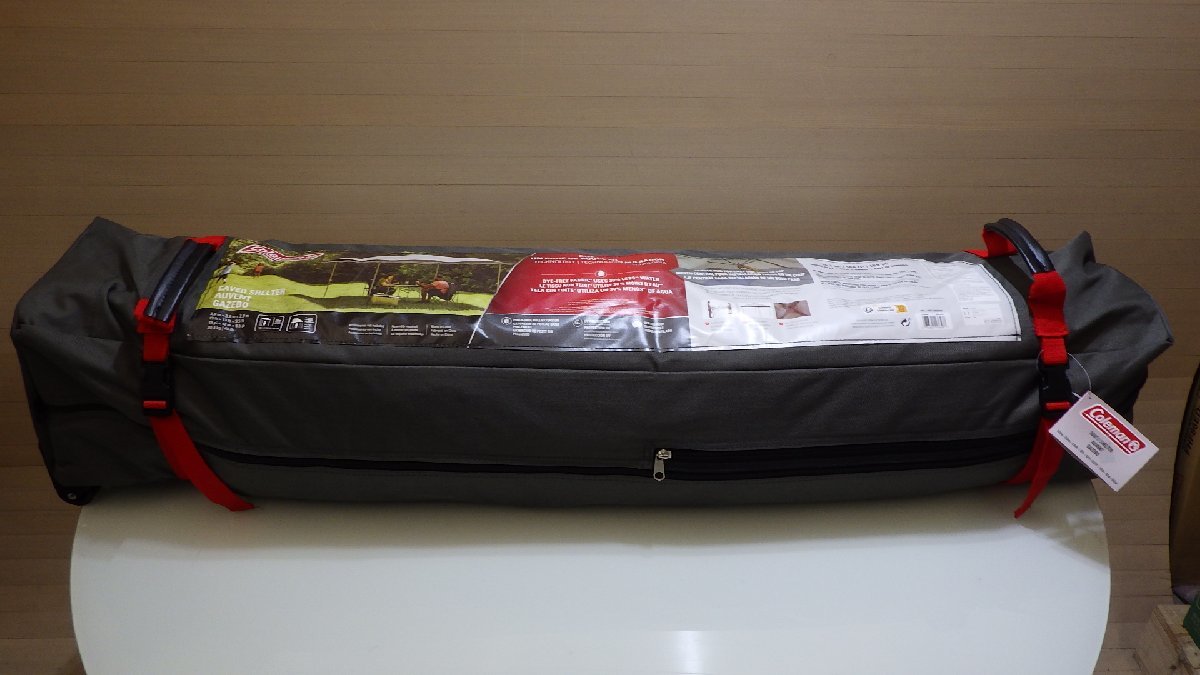 F558-2622039〔格安16980円スタート!!〕未使用品 コールマン EZインスタントシェルター 約4x4m アウトドア イベント 日差し避け