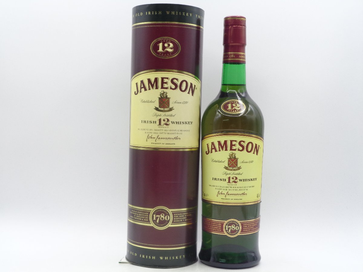 JAMESON 12年 ジェムソン アイリッシュ ウイスキー 700ml 40% 箱入