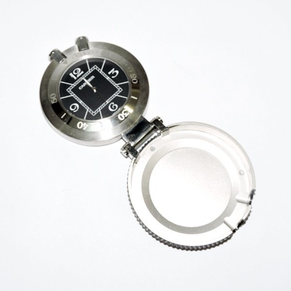 ジャンク品】Cartier カルティエ 置き時計 2876 パシャタイマー【送料