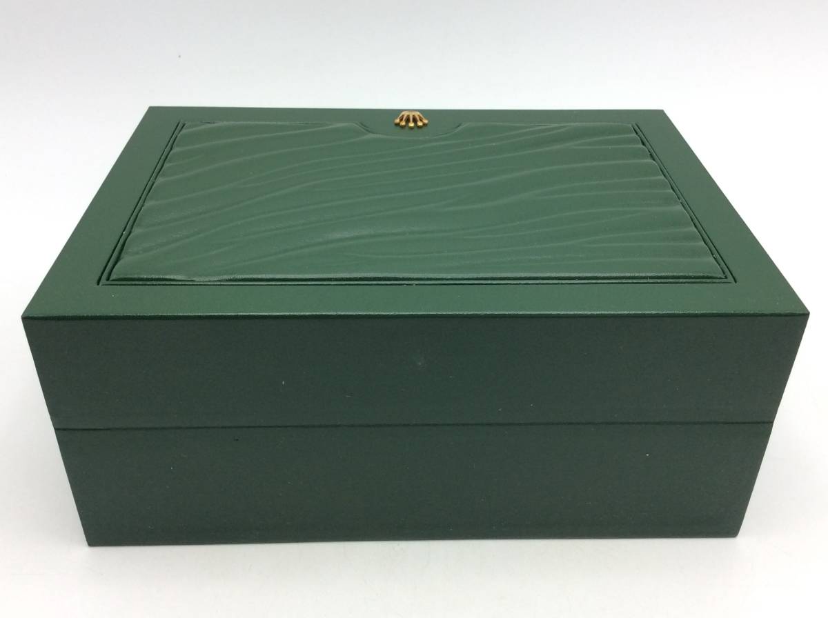 BB51◇【空箱のみ】 ロレックス ROLEX 時計用 空箱 箱 グリーン系 緑 