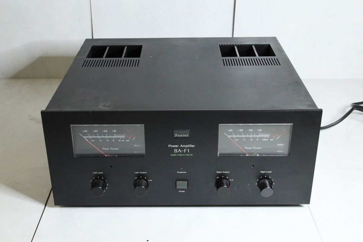 SANSUI サンスイ BA-FI Power Amplifier パワーアンプ アンプ SUPER
