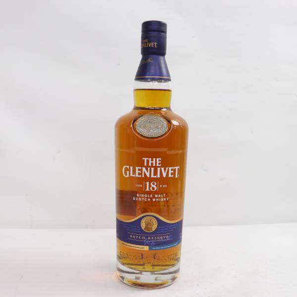 1円~THE GLENLIVET（グレンリベット）18年 バッチ リザーブ 40％ 700ml