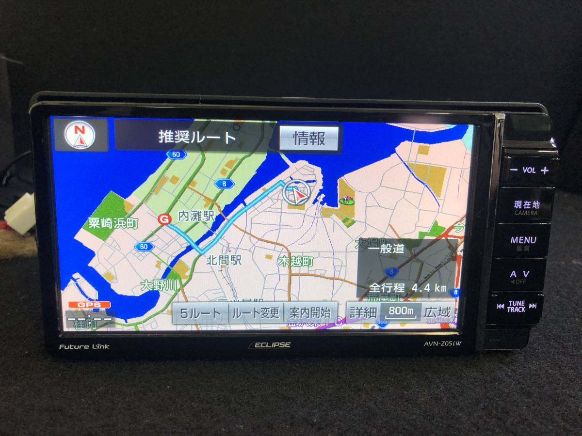 イクリプス ECLIPSE AVN-Z05iW 2015年地図 フルセグ/DVD/Bluetooth