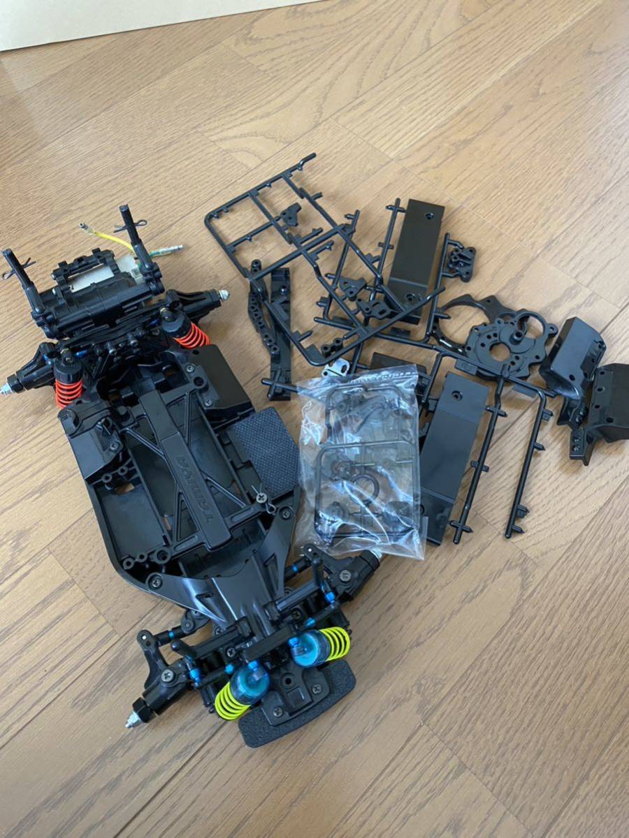 タミヤ M-06シャーシ 未使用 メカ付 オプション多数 ☆ タミヤ M-06