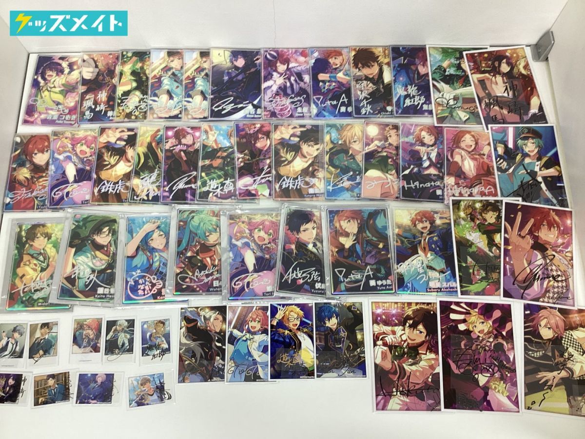 【現状】 あんさんぶるスターズ！ あんスタ グッズ まとめ売り サインステッカー 虹色開花ポートレート 他