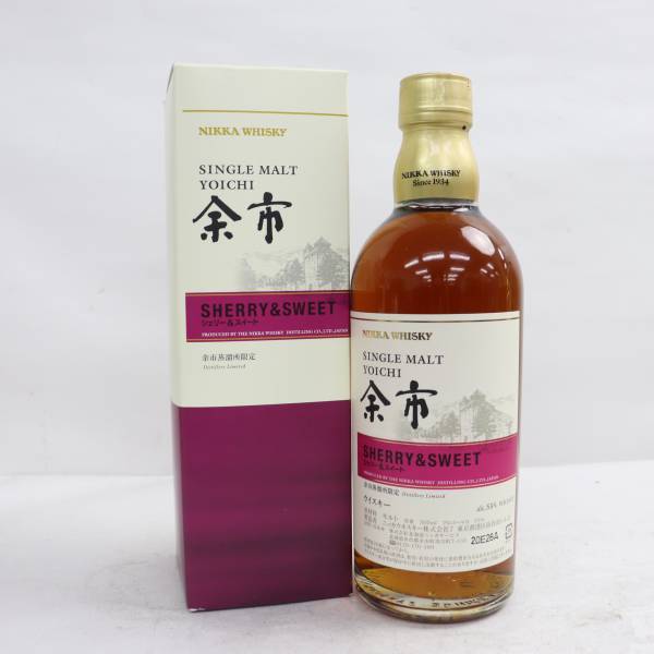 NIKKA（ニッカ）余市 シングルモルト シェリー&スイート 55％ 500ml