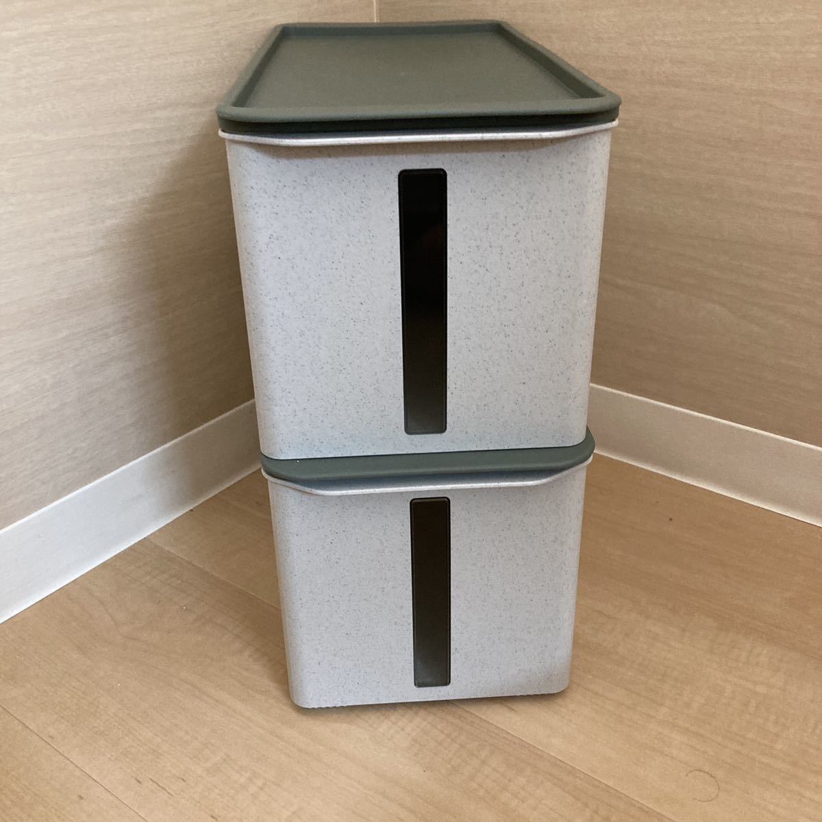 Bウルトラディープスーパーケース☆薄ピンク☆タッパーウェア