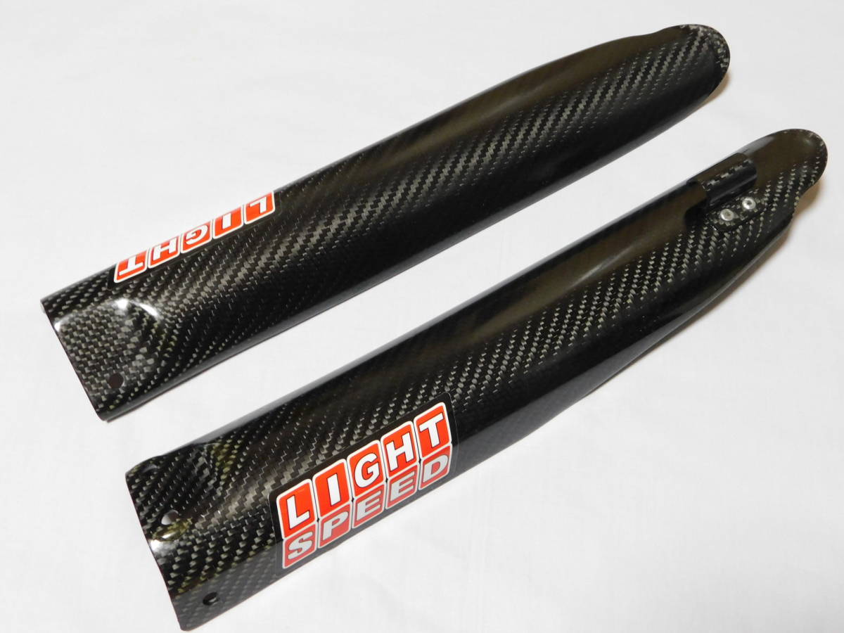 汎用 フォーク フロント バイク KLX250にKX250F純正フォークガード流用 