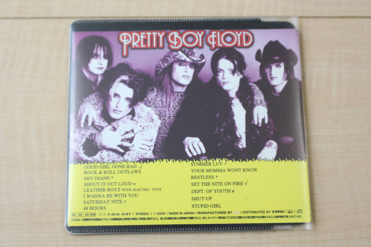 PRETTY BOY FLOYD PORN STARS CD 元ケース無し メディアパス収納_2