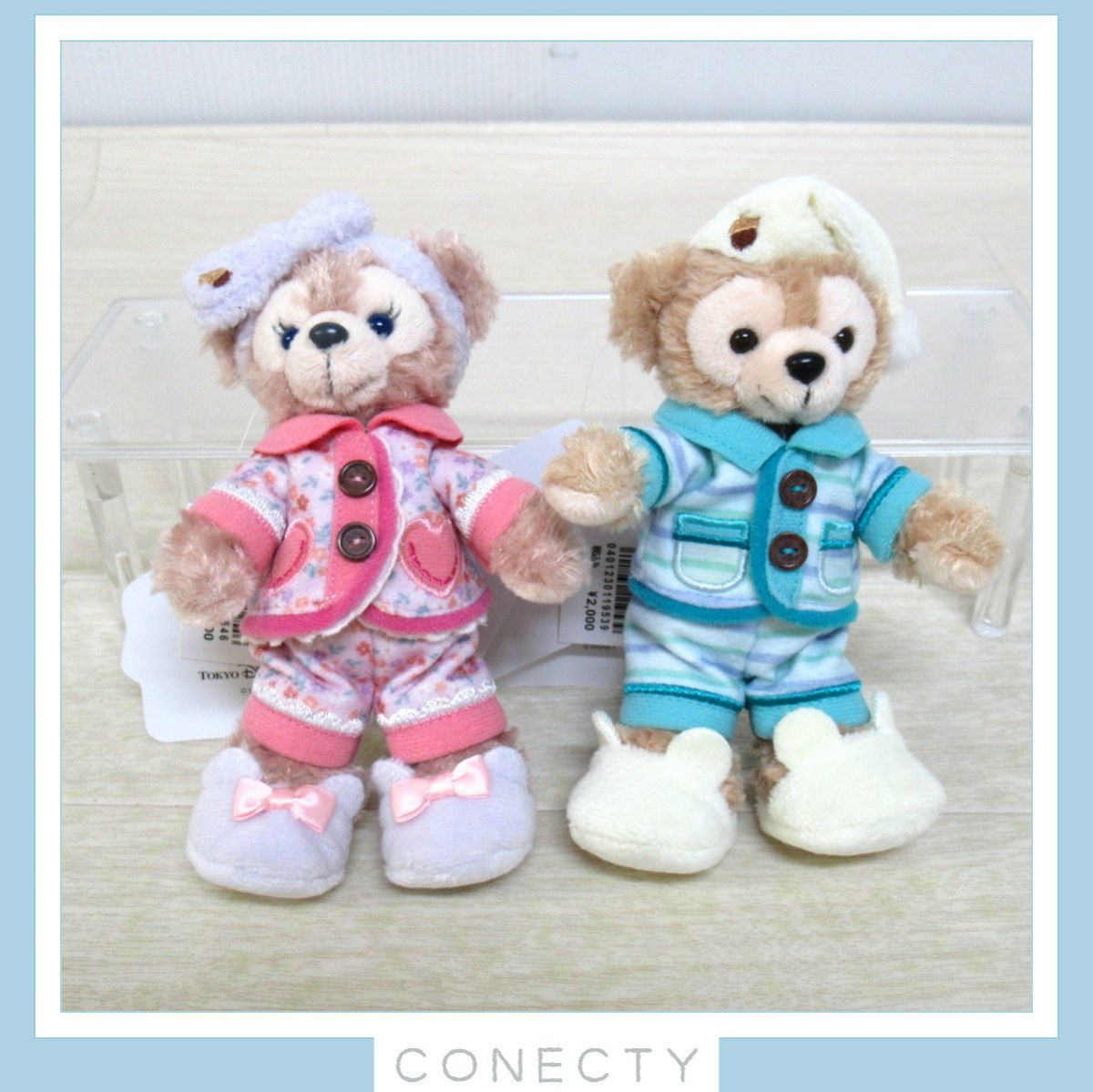 ディズニーシー☆ダッフィー シェリーメイ ぬいぐるみバッジ オータム