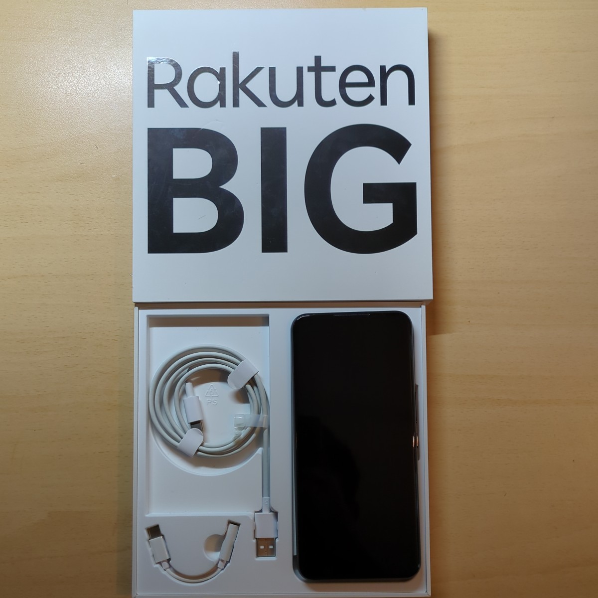 BIG ZR01 Rakuten ホワイト SIMフリー 美品 128GB 楽天モバイル 楽天