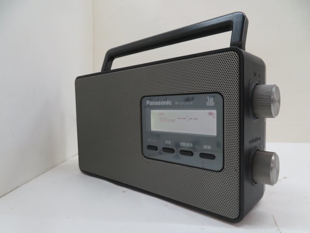 パナソニック ワンセグラジオ RF-U100TV パナソニック(PANASONIC