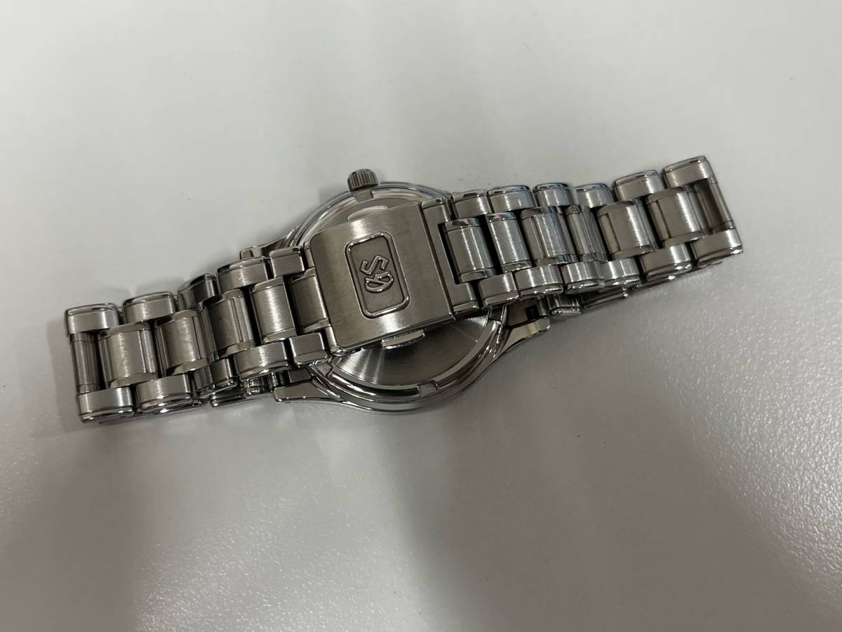 ☆ GS グランドセイコー GRAND SEIKO 白文字盤 8J55-0AA0 腕時計 