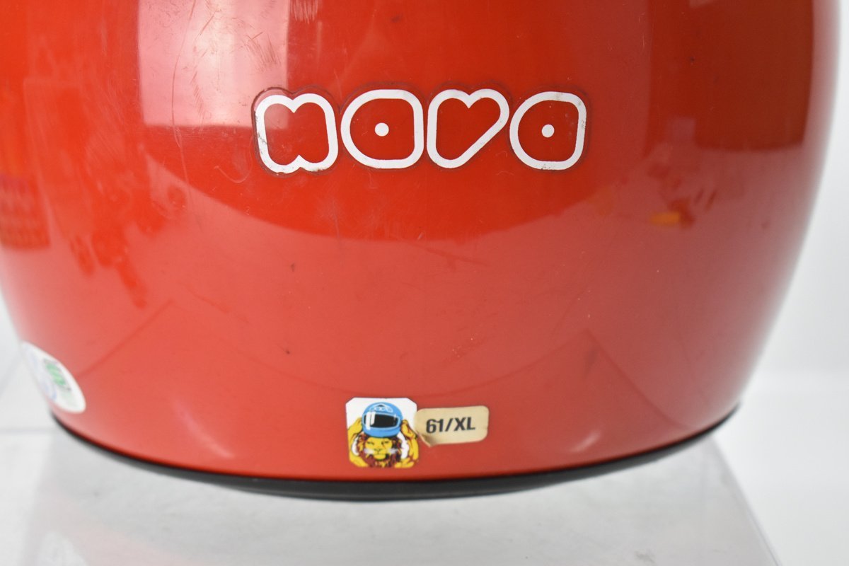 NAVA フルフェイス ヘルメット - ナバ レッド ビンテージ Yahoo 