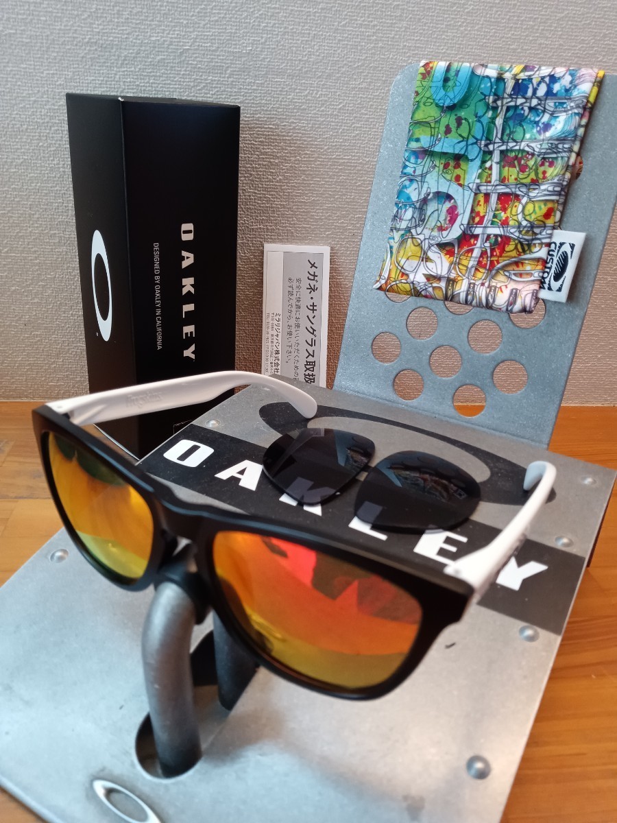 【未使用♪偏光♪】アジアンフィット/フロッグスキン/オークリー/frogskin/oakley　検サングラス/釣り