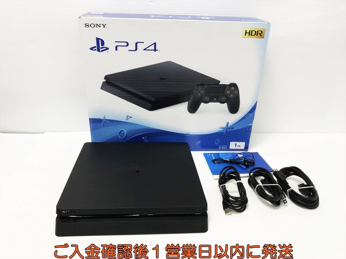 1円 PS4 本体 1TB ブラック SONY PlayStation4 CUH-2100B 初期化 