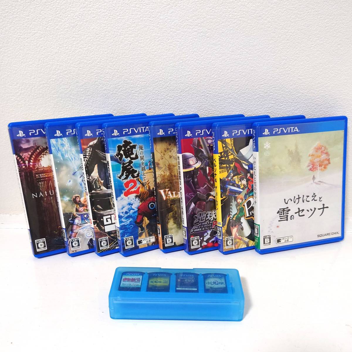 PS VITA ゲームソフト ペルソナ4 雪のセツナ 俺屍 おそ松さん マイクラ 他 まとめて