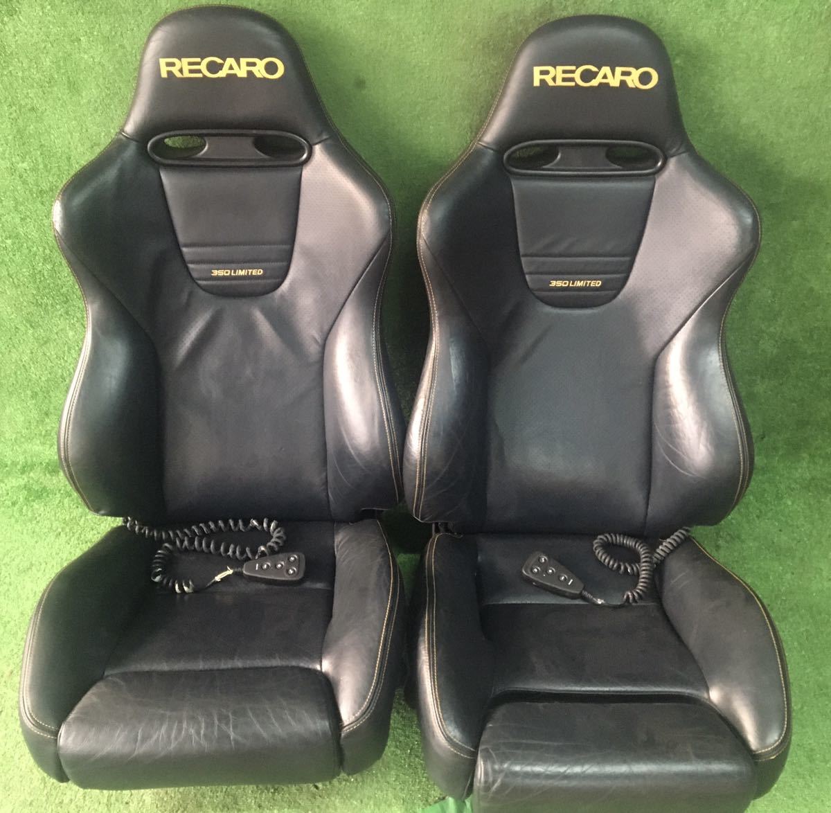 RECARO レカロ SP-JC レザー セミバケットシート 350 LIMITED 2脚 
