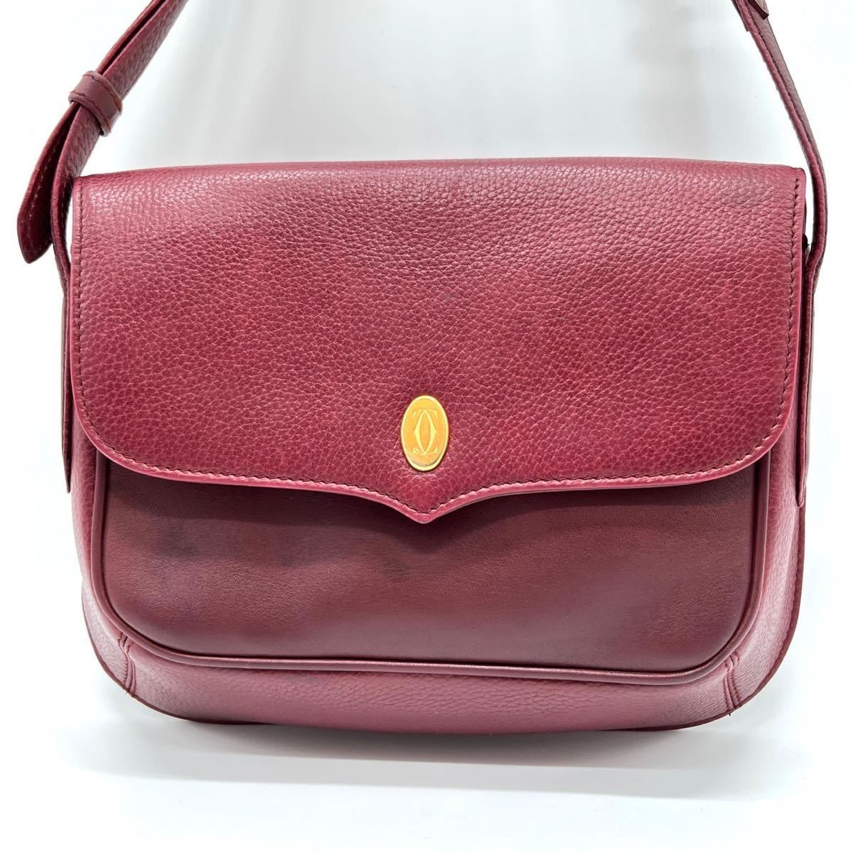 1円【美品】Cartier カルティエ トリニティ マストライン ゴールド金具 