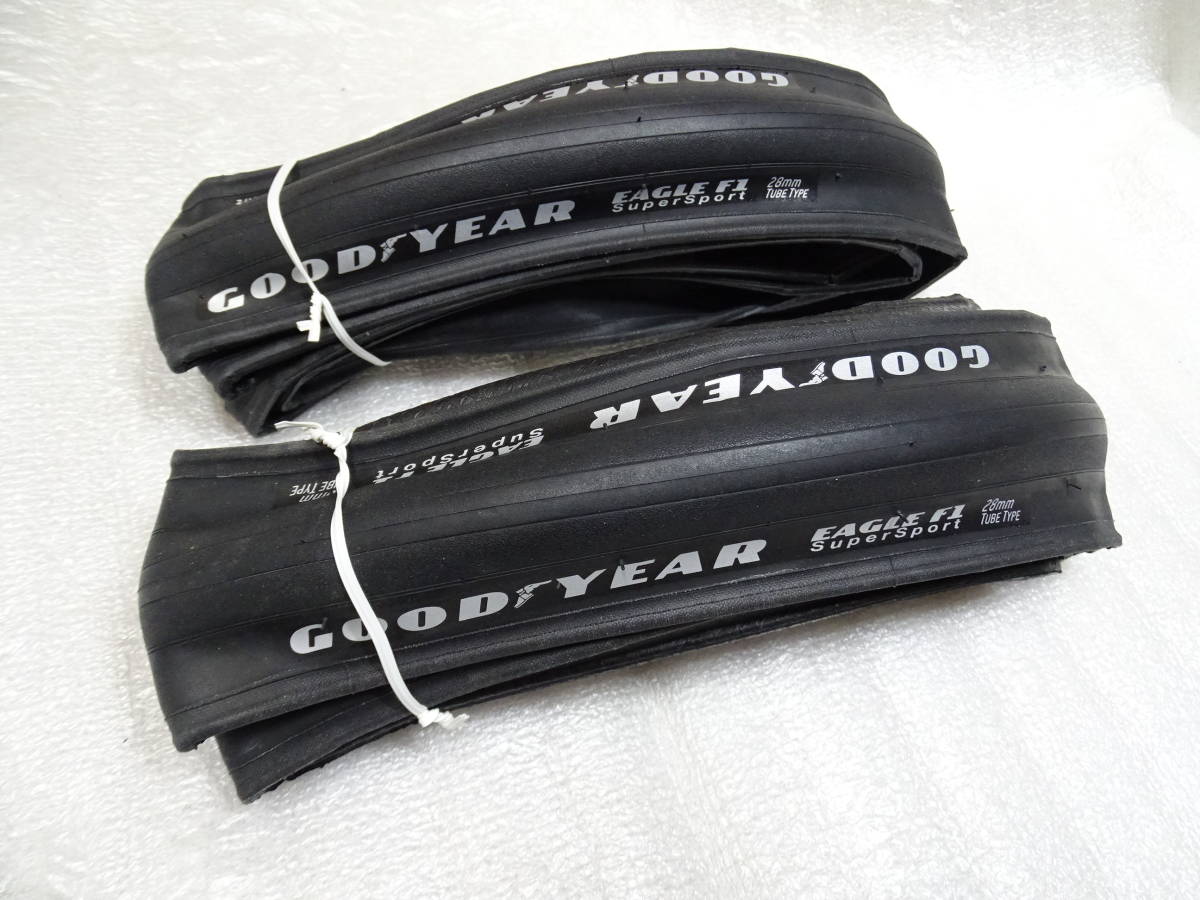 グッドイヤー EAGLE F1 SuperSport 28C クリンチャー 2本 GOODYEAR EAGLE F1 SuperSport 28C クリンチャー タイヤ 黒 2本セット
