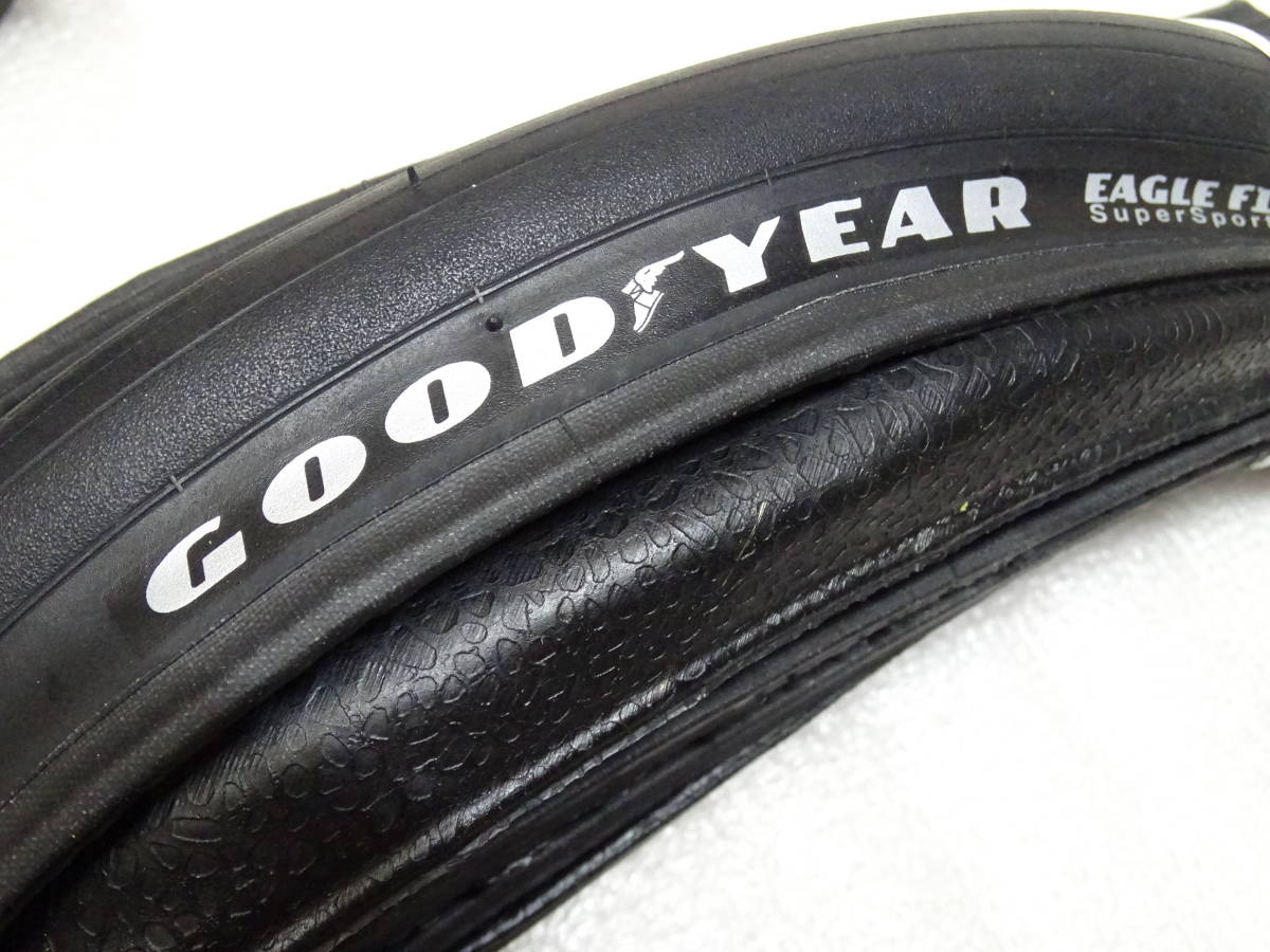 GOODYEAR EAGLE F1 SuperSport 28C クリンチャー タイヤ 黒 2本セット