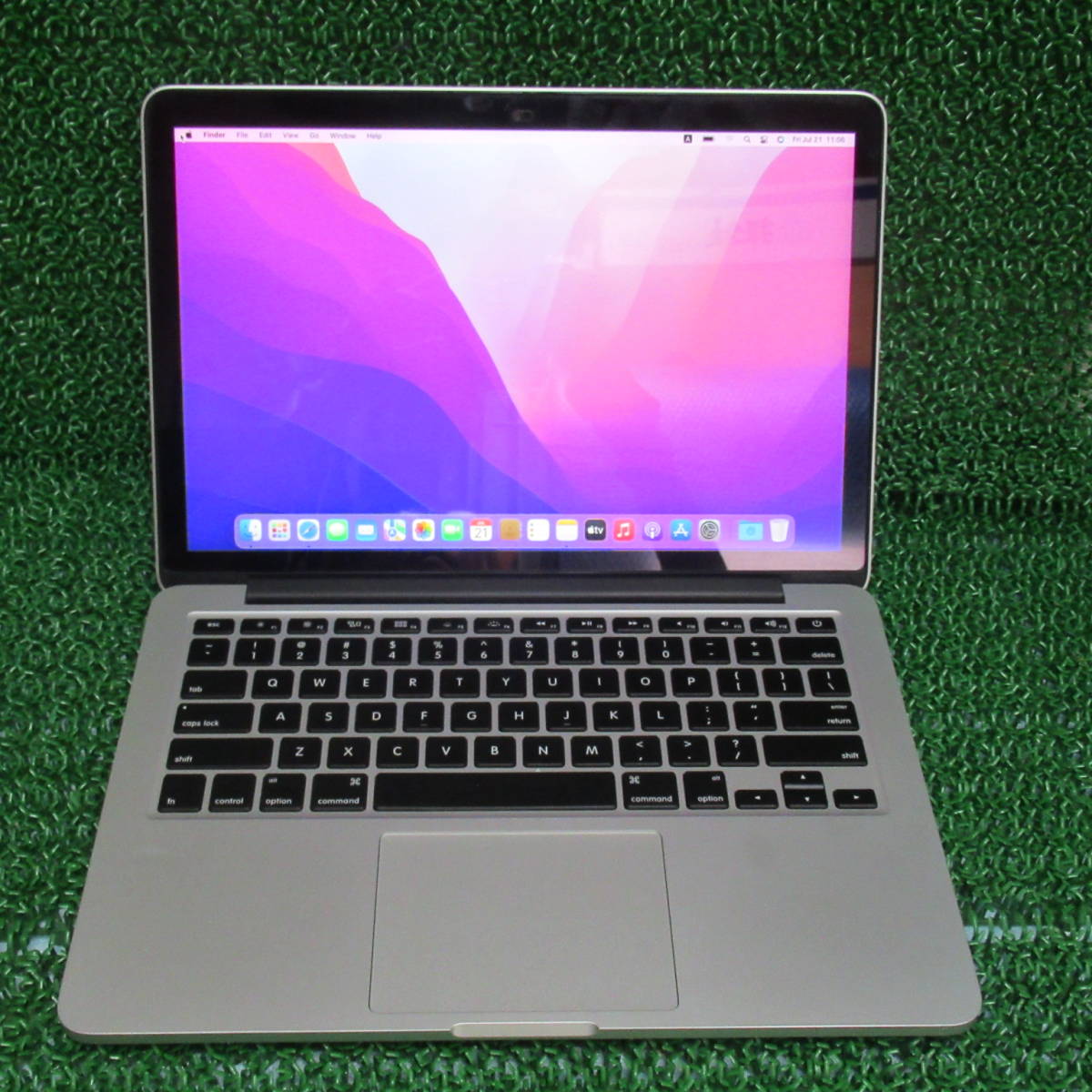 07201 ○ MacBook Pro (Retina 13-inch、Early 2015) A1502 ○ Core i5 