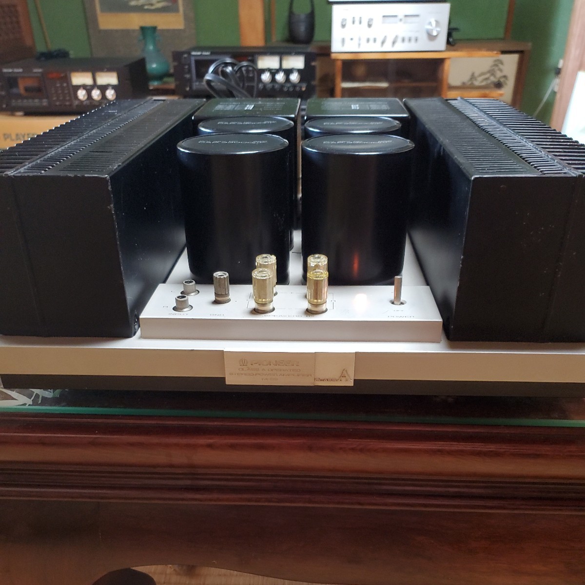 M-22 パイオニア PIONEER パワーアンプ A級ステレオ レトロ 動作