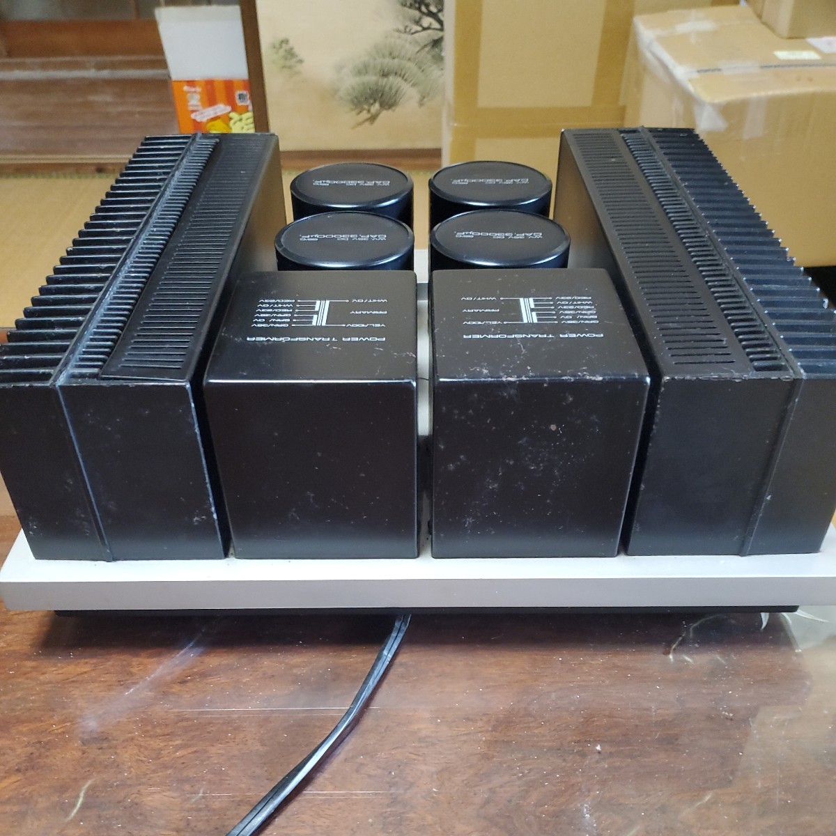 M-22 パイオニア PIONEER パワーアンプ A級ステレオ レトロ 動作
