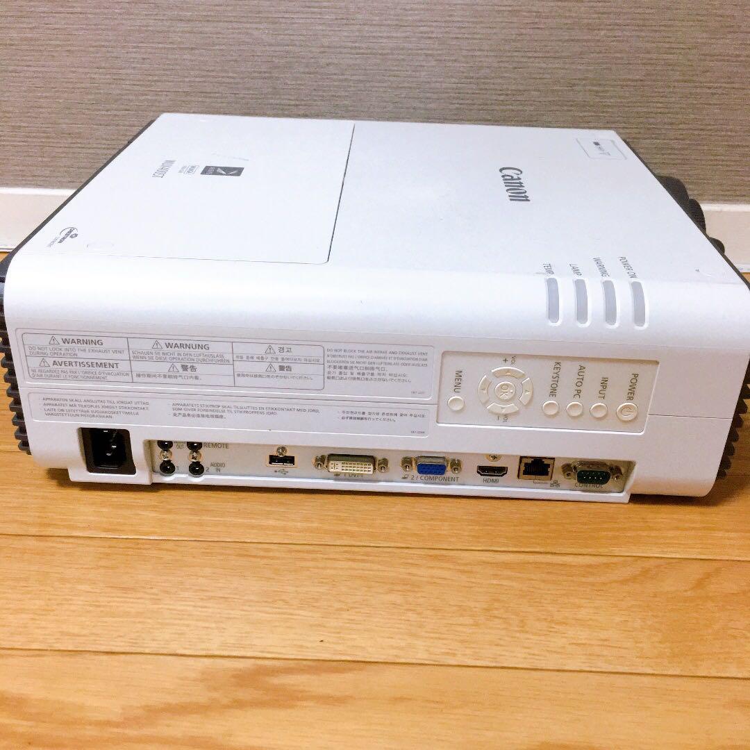 キャノン CANON パワープロジェクター WUX400ST プロジェクター 付属