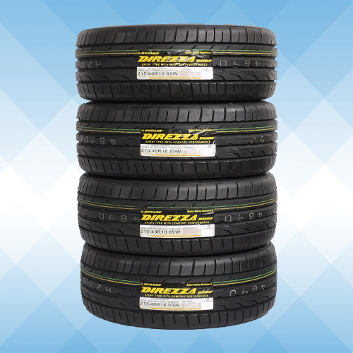 215/40R18 89W XL DUNLOP ダンロップ ディレッツァ DIREZZA DZ102 23年製 送料無料 4本税込 49，800より 3