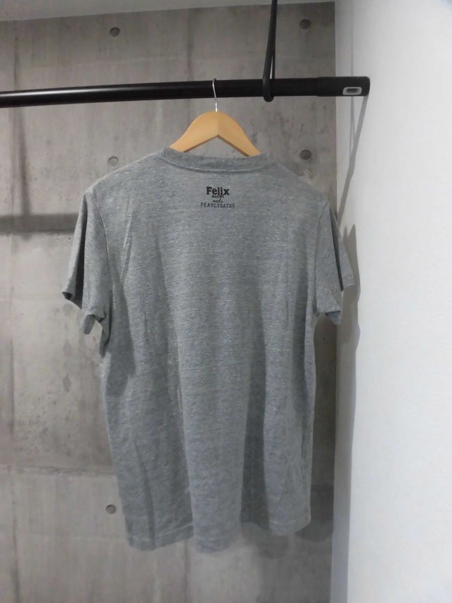 希少 パーリーゲイツx フィリックス ２５周年コラボ Tシャツ グレー ゴルフ PEARLY GATESパーリーゲイツ Felix the CAT フィリックス 25周年