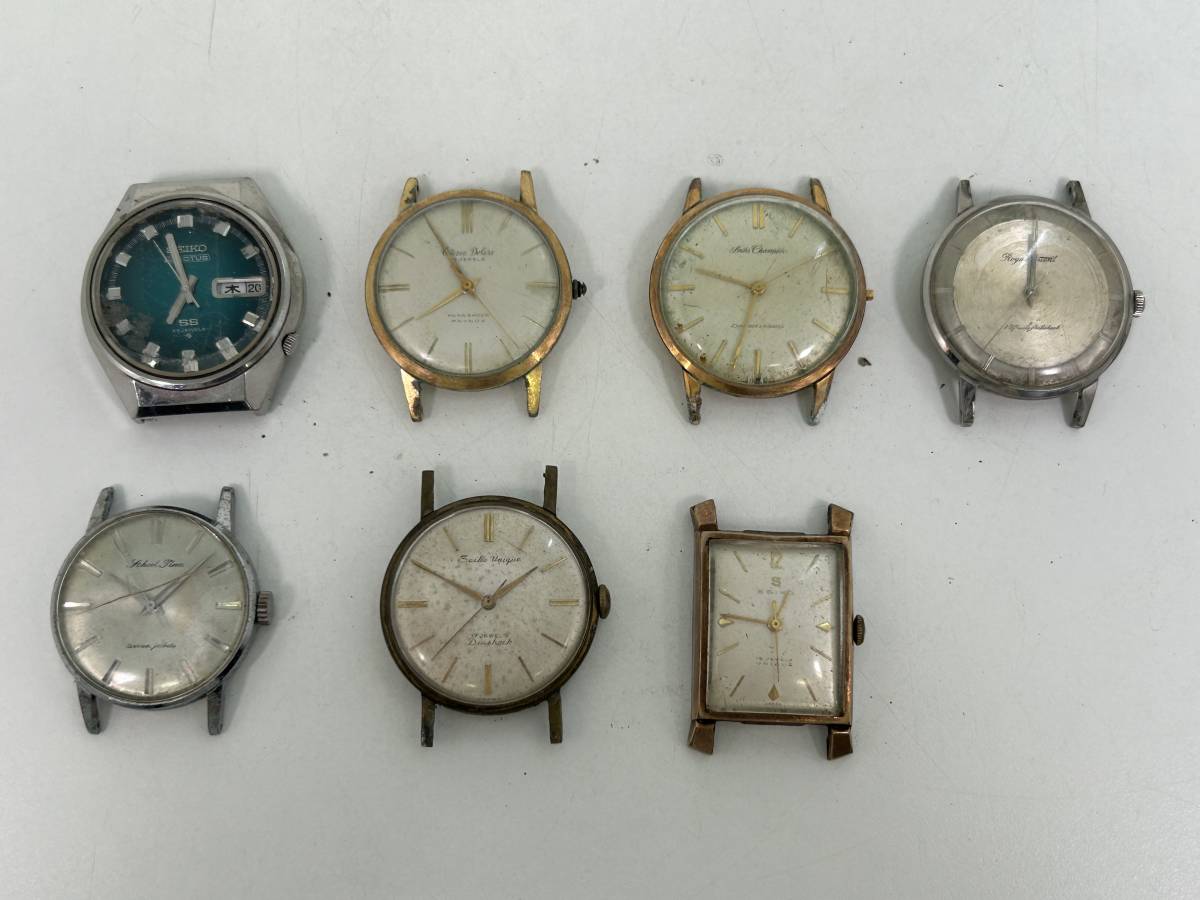 0508-139 0665【1円スタート】 腕時計　セイコー　SEIKO　7点セット　5アクタス/デラックス/チャンピオン/ロイヤルオリエント　など