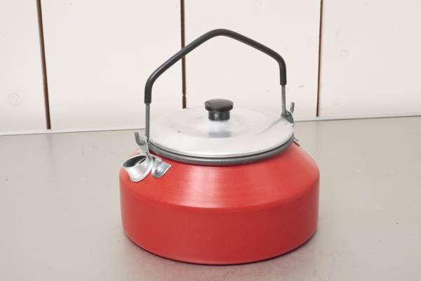 レア！トランギア赤ケトル Lサイズ(900cc) 新品(シングルバーナー