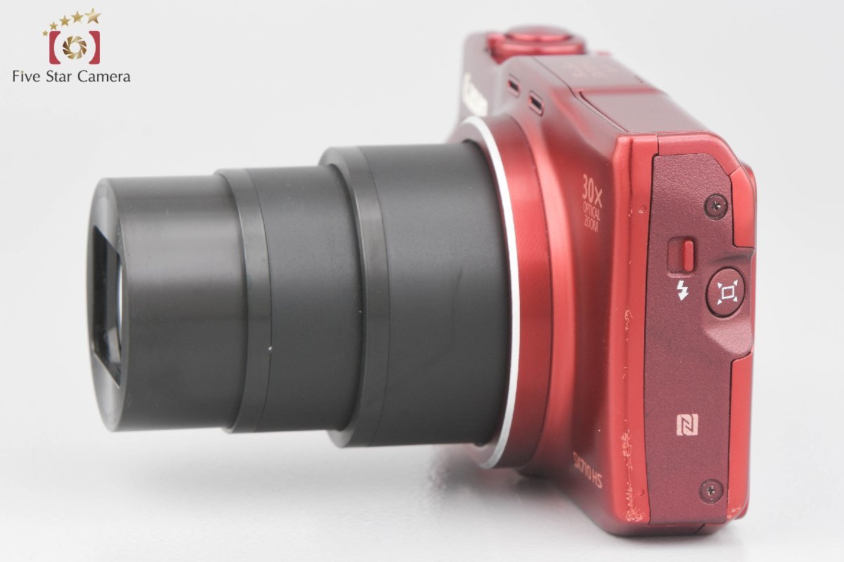 中古】Canon キヤノン PowerShot SX710 HS レッド コンパクトデジタル 