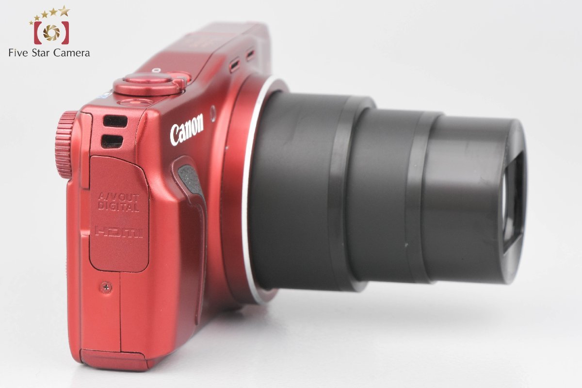 中古】Canon キヤノン PowerShot SX710 HS レッド コンパクトデジタル 