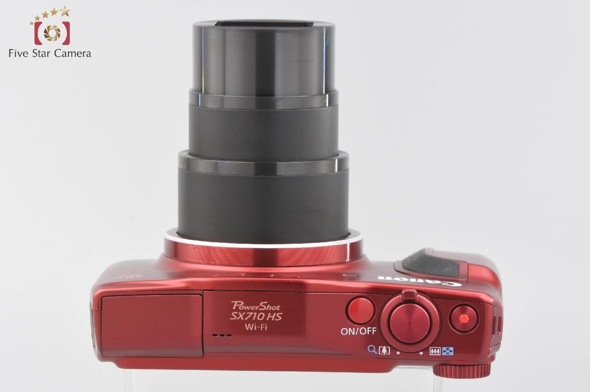 中古】Canon キヤノン PowerShot SX710 HS レッド コンパクトデジタル 