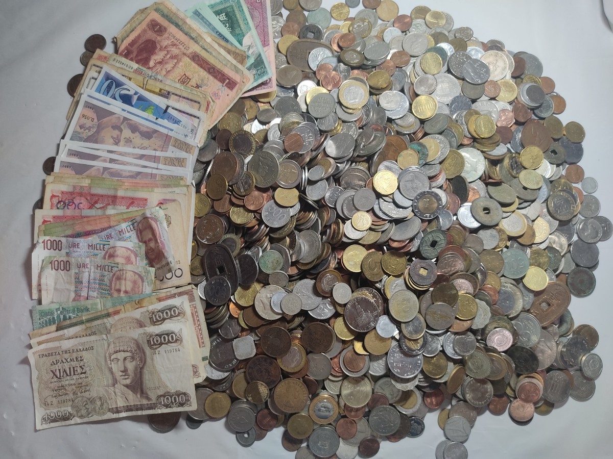 日本 旧紙幣 古銭 大量まとめセット 6キロ以上 無効通貨 Yahoo