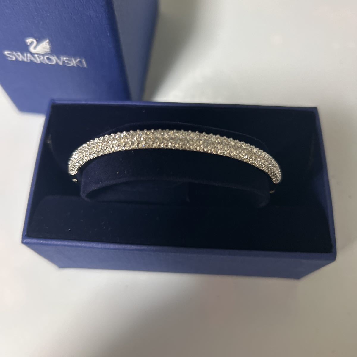 未使用SWAROVSKI スワロフスキー ブレス - スワロフスキーブレスレット 