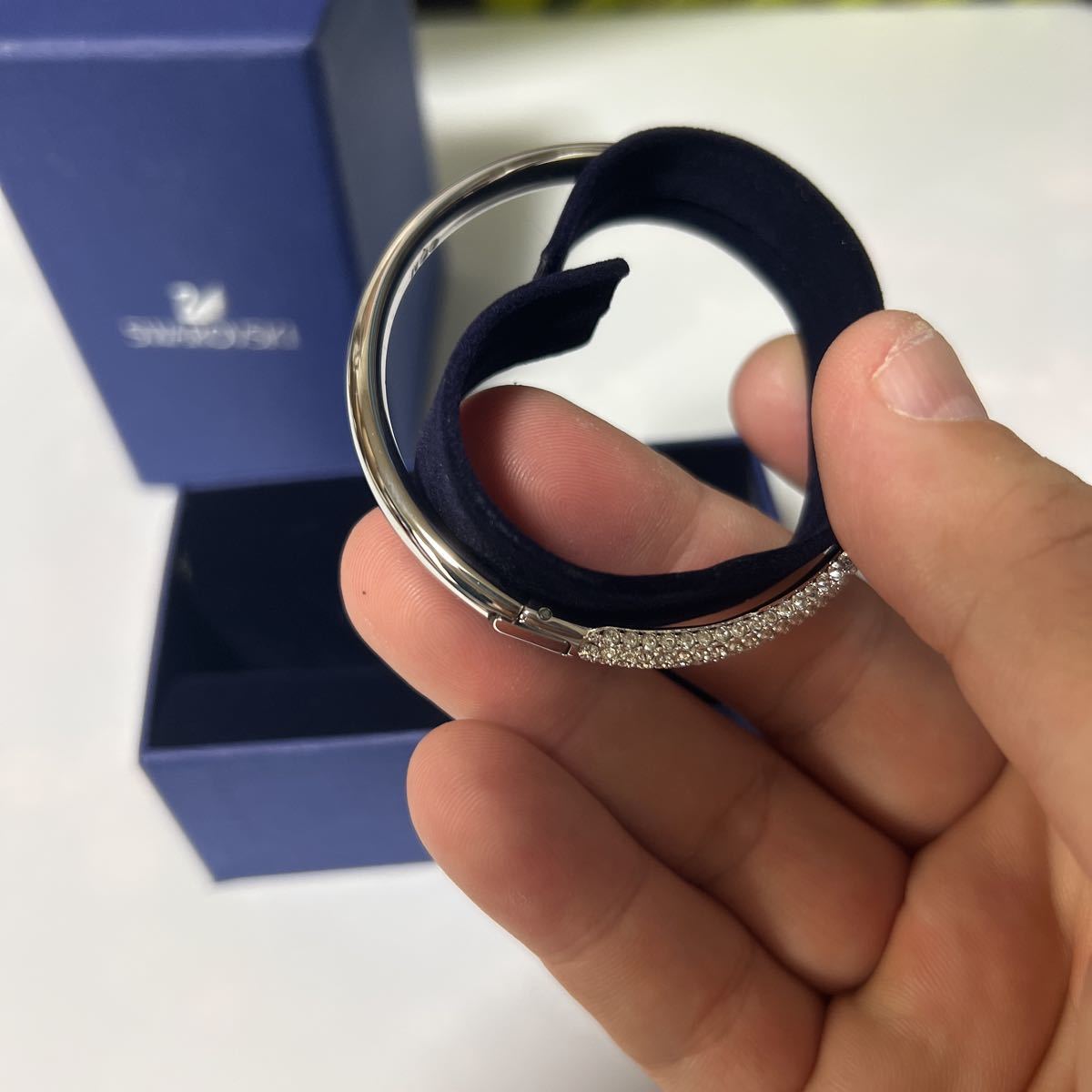 未使用SWAROVSKI スワロフスキー ブレス - スワロフスキーブレスレット 
