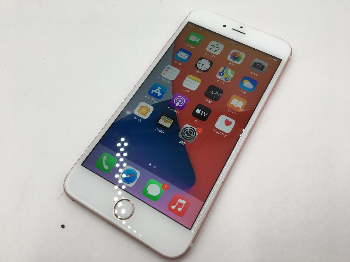 ♪▲【Apple アップル】iPhone 6s Plus 128GB Softbank ○判定 MKUG2J/A 0823 11