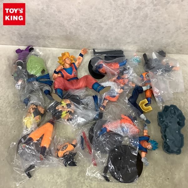 1円〜 訳あり ジャンク フィギュア ドラゴンボール 孫悟空 べジータ スーパーサイヤ人孫悟空 他